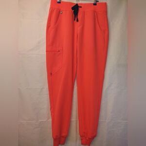 (Flaw) Figs Fiery Coral Zamora Jogger